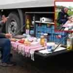 Şaşıp kaldılar! Türk TIR şoförünün kahvaltısı dünya gündeminde