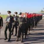 KKTC'de katledilen 14 şehit, 46 yıl sonra toprağa verildi