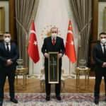 Cumhurbaşkanı Erdoğan, Avusturya’daki terör saldırısında kahraman olan iki Türk’ü kabul etti