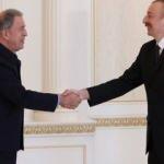 Bakan Akar Aliyev'le görüştü! Nahçıvan açıklaması