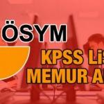 KPSS ortaöğretim (Lise) mezunları için mülakatsız memur alımı ÖSYM kadrolar ve başvuru şartları