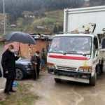 Araklı'da evleri yanan ailelere, konteyner ev desteği  