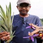 Ananas yaprağından İHA üretti Türkiye ile çalışmak istiyor