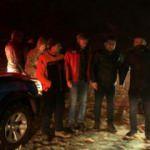 Kahramanmaraş'ta karda mahsur kalanları ekipler kurtardı