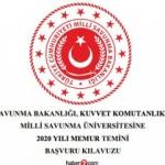 Milli Savunma Bakanlığı HKK, DKK ve KKK memur alım ilanı! Kadrolar ve başvuru şartları...