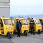Çevre dostu elektrikli araçları Adalar'da kullanılmaya başlandı