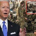 Joe Biden bu fotoğraf için askerlerden özür diledi, eşi kurabiye dağıttı