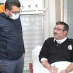 Hastanede güvenlik görevlisi bıçaklandı