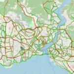 İstanbul'da trafik fel&ccedil;! Yoğunluk y&uuml;zde 85'i g&ouml;rd&uuml;