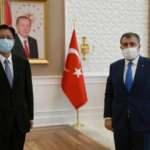 Sağlık Bakanı Koca, Çin'in Ankara Büyükelçisi Şaobin ile görüştü