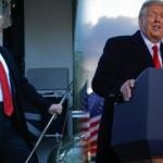 Trump Beyaz Saray'dan son kez ayrıldı! 'Geri döneceğim' deyip imalı sözlerle veda etti