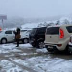 Bursa - Mudanya yolunda karda ara&ccedil;lar mahsur kaldı