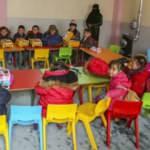 Diyanet Suriye'nin El Bab kentinde 4-6 yaş Kur'an kursu açtı