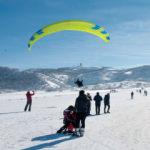 Ovacık'ta kayak merkezi tatilcilerle doldu