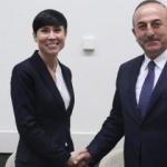 Bakan Çavuşoğlu Norveçli mevkidaşı Soreide ile görüştü