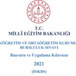 Bursluluk sınavı (İOKBS) 2021 başvuruları ne zaman? MEB başvuru kılavuzunu yayımladı!
