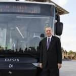 Cumhurbaşkanı Erdoğan'dan sürücüsüz otobüs testi