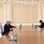 Aliyev, MHP heyetini kabul etti