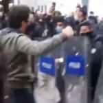 Sabır taşını &ccedil;atlatan g&ouml;r&uuml;nt&uuml;ler! Boğazi&ccedil;i militanları polise...