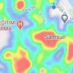Samsun'da geçen hafta yeşile dönen koronavirüs risk haritası yeniden kırmızıya dönmeye başladı
