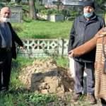 Çalmadıkları bir bu kalmıştı! Annesinin mezarını yerinde bulamayan oğlu şok oldu