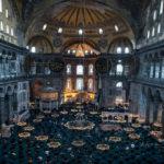Dev iskele kaldırıldı Ayasofya'nın ihtişamı ortaya çıktı