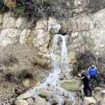 Manisa'daki şelalenin gizemi g&ouml;renleri hayrete d&uuml;ş&uuml;r&uuml;yor!	