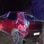 Yoldan çıkan otomobil takla attı : 1 yaralı