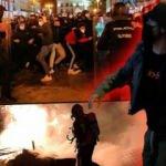 Rap&ccedil;i tutuklandı, İspanya karıştı! Sokaklar yangın yeri
