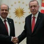 Cumhurbaşkanı Erdoğan, KKTC Cumhurbaşkanı Tatar ile görüştü