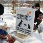 Esenler Belediyesi'nin 'Moral Timi' can dostlarımızı unutmadı!