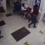 Hastaneye giren inek, hastaları köşeye sıkıştırıp boynuzladı