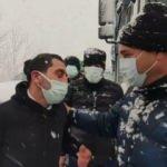 Kapanan yolda mahsur kalmaları nedeniyle 'kız istemeye' geciken aileye Vali destek s&ouml;z&uuml; verdi