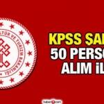 Kültür ve Turizm Bakanlığı KPSS şartsız personel alım ilanı! Başvuru için son 5 gün!