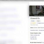 Mersin Tarsus’taki kazı evini Google haritalara "Gizemli ev" olarak girdi!