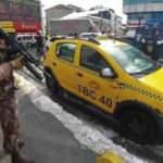 Okmeydanı'nda giriş - &ccedil;ıkışlar kapatıldı! Ara&ccedil;lar didik didik aranıyor