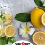 Aç karnına limonlu su içmenin faydaları nelerdir? Limon suyu zayıflatır mı? limonlu su tarifi..