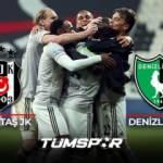 Beşiktaş Denizlispor BeIN Sports geniş özeti ve golleri | Kara Kartal 3 puanı 3 golle aldı!