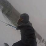 Bursa'da köyde snowboard keyfi!