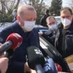 Cumhurbaşkanı Erdoğan'a evinin önünde doğum günü sürprizi