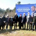Cumhurbaşkanı Erdoğan'ın doğum gününde 'hatıra ormanı' oluşturuldu
