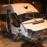 Elazığ’da minibüs ile otomobili çarpıştı: 5 yaralı