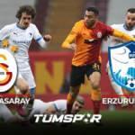 Galatasaray Erzurumspor BeIN Sports geniş özeti ve golleri! | Sarı Kırmızılılar evinde galip