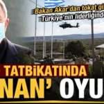 NATO tatbikatında Yunan oyunu! Bakan Akar'dan tokat gibi açıklama