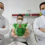 23 yaşındaki üniversite öğrencisi yüzündeki tümörden 'sanal ameliyat' ile kurtuldu!