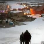 Bitlis'te, helikopterin kaza kırıma uğradığı bölgede inceleme