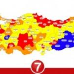 İl il koronavirüs risk haritası! Çok yüksek riskli, düşük, orta ve yüksek riskli iller nereler?