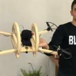 Lise öğrencisi insan taşıyabilen saatte 120 km hıza ulaşabilen drone tasarladı