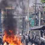 Myanmar'da güvenlik güçlerinden protestoculara sert müdahale