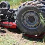 Devrilen trakt&ouml;r&uuml;n altına kalan s&uuml;r&uuml;c&uuml; &ouml;ld&uuml;